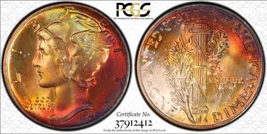 1940 10C MS68+ FB