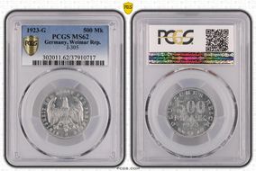 1923-G 500 Mk J-305 MS62