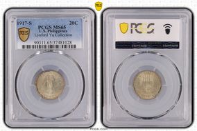 1917-S 20C MS65