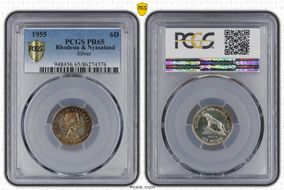 1955 6D KM-4a  Ag PR65