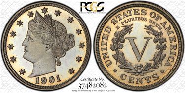 1901 5C PR67+ CAM