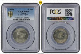 (1969) 五十八 Yuan F.A.O. Y-547 MS66
