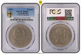 1965 Crown S-4144 Churchill MS63