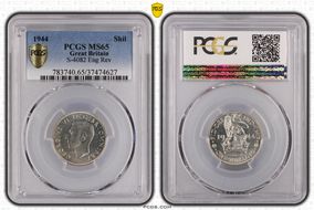 1944 Shil S-4082 English Rev MS65