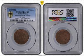 (c.1905) Token Greenwood & Batley 24mm MS64RB