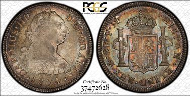 1774-Mo FM 2 R Calico-660 MS64+