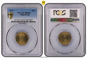 1975 10C MS66