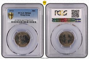 1973 50C MS66