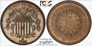 1865 5C J-417 PR64BN