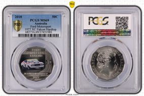 2018 50C Ford Motorsport  1977 XC Falcon Hardtop MS69