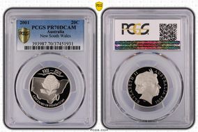 2001 20C New South Wales PR70DCAM