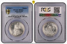 1920(C) Rupee SW-8.50 MS64