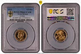 1911 1/2 Sov S-4006 PR66+ CAM