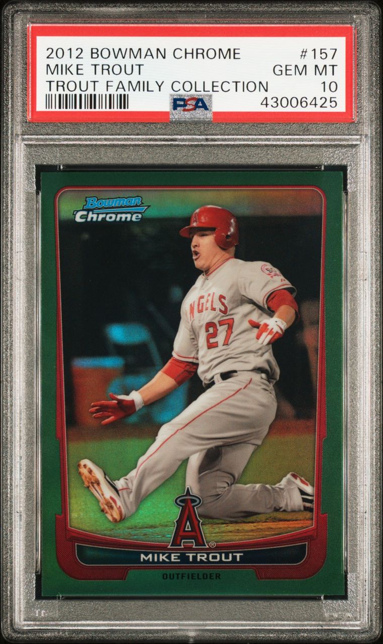 2014 Topps Update All Star Stitches ASRMT Mike Trout All-Star Game