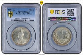 1904-A Rupie MS62