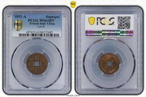 1892-A Sapeque Lec-8 MS63BN