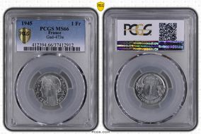 1945 1 Fr Gad-473a MS66