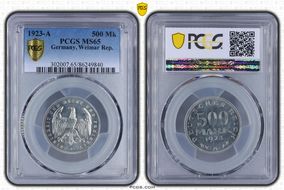 1923-A 500 Mk J-305 MS65