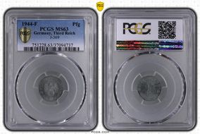 1944-F Pfg J-369 MS63