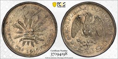 1915-CHa Peso KM-619 GB-72 MS62
