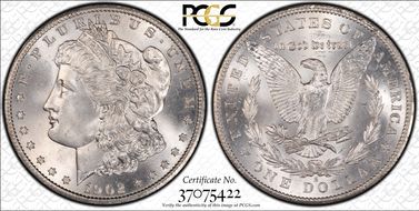 1902-S $1 MS66+