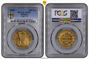 1856 (40 Fr) Dup-570 Au AU55
