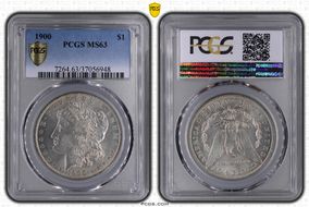 1900 $1 MS63