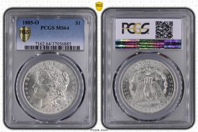 1885-O $1 MS64
