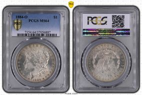 1884-O $1 MS64
