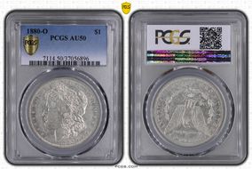 1880-O $1 AU50