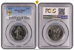 1973 5 Fr Gad-771 MS67