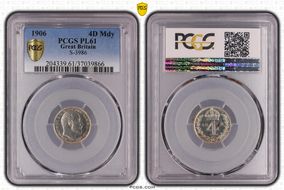 1906 4D Mdy S-3986 PL61