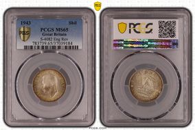 1943 Shil S-4082 English Rev MS65