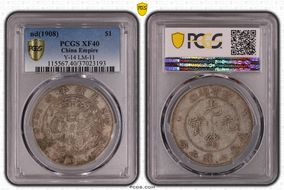 (1908) $1 Y-14 LM-11 XF40
