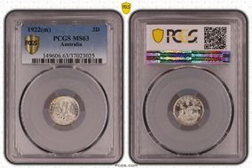 1922(m) 3D MS63