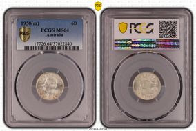 1950(m) 6D KM-45 Ag MS64