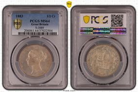 1883 1/2 Cr S-3889 MS64