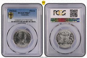 1963(m) Florin PR67