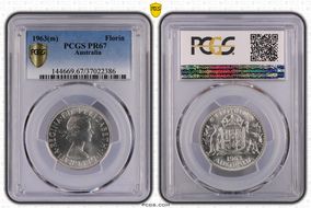 1963(m) Florin PR67
