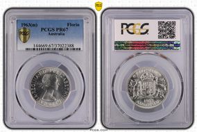 1963(m) Florin PR67