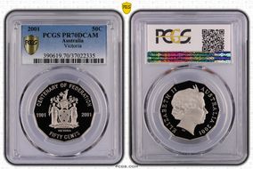 2001 50C Victoria PR70DCAM