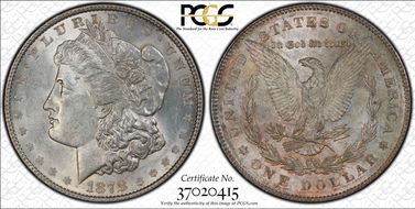 1878 7TF $1 VAM 198 MS62