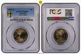 2019-A $1 Privy Mark MS66