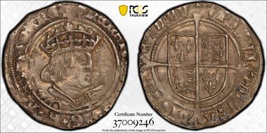 (1509-47) Groat AU50
