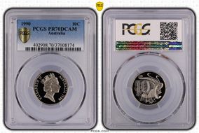 1990 10C PR70DCAM