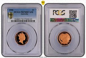1990 2C PR70DCAM