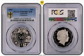 2003 50C Volunteers PR69DCAM