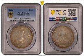 1903 Peso AU53