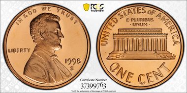 1998-S 1C PR69DCAM