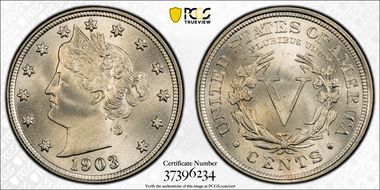 1903 5C MS67+ 